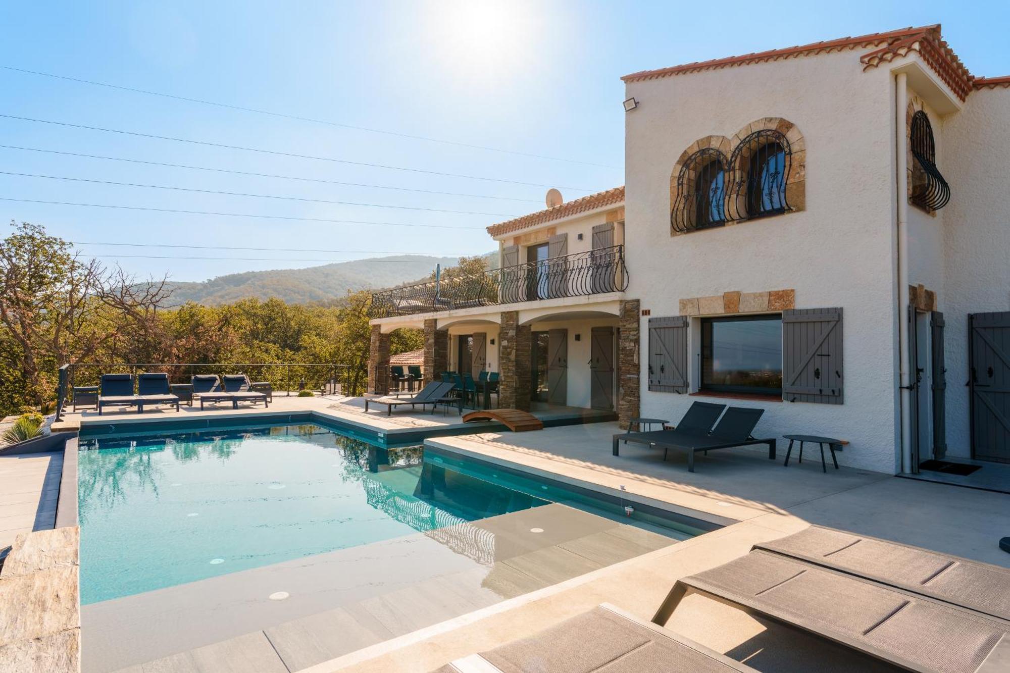 Mas Sureda - Evasion Luxueuse Avec Vue Panoramique Villa Argelès-sur-Mer Exterior foto